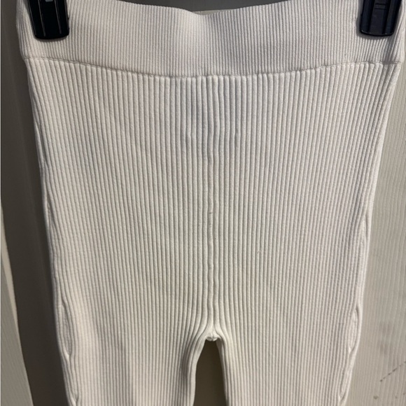 LE ORE RIMINI RIB KNIT FLARED PANTS NWOT SIZE XS - Picture 7 of 13